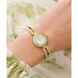 GW1016L2 GUESS Ladies Gold-Tone Analogue Watch