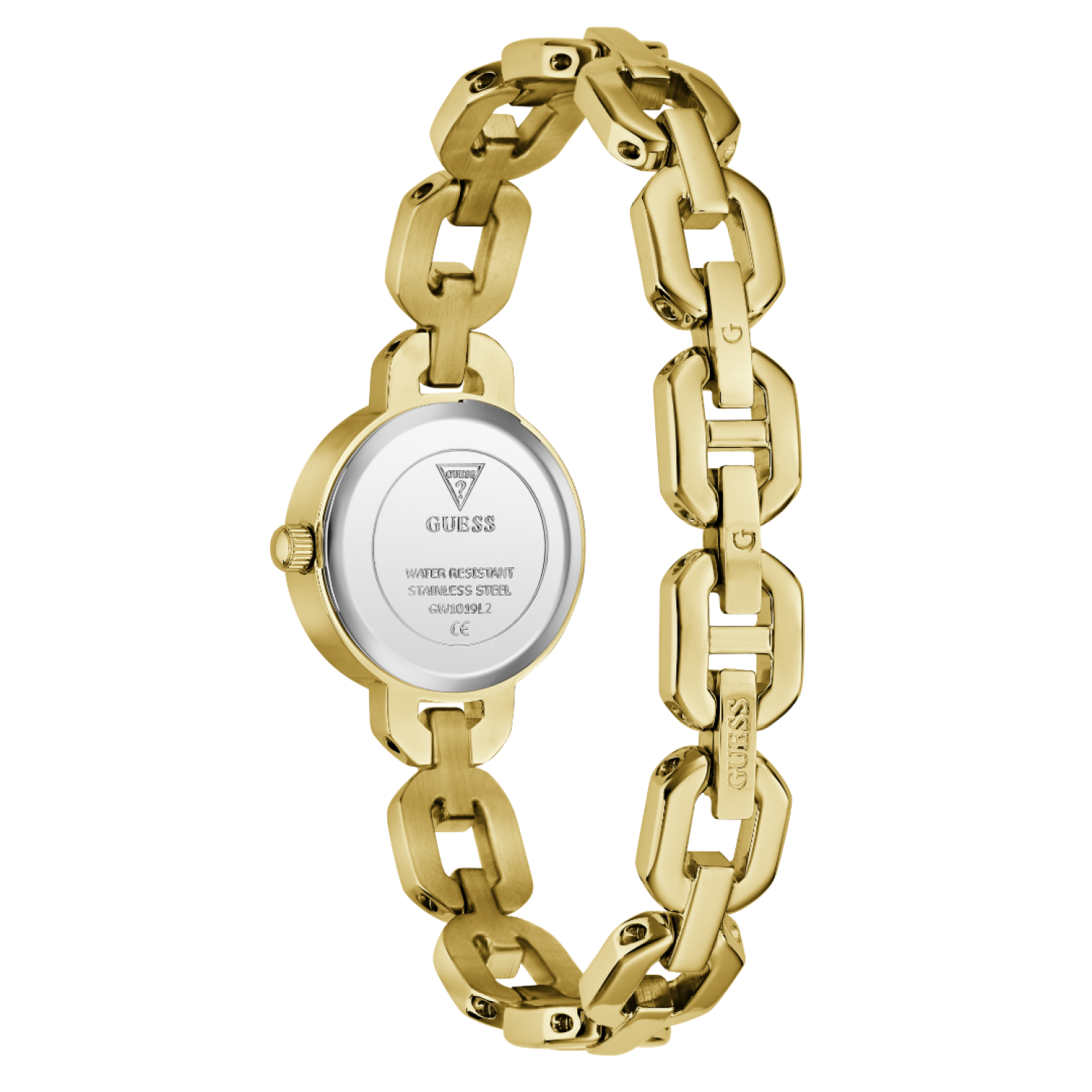 GW1019L2 GUESS Ladies Gold-Tone Analogue Watch – GW1019L2 GUESS Ladies Gold-Tone Analogue Watch by Guess Watches