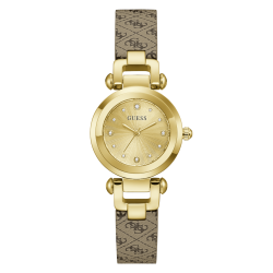 GW1021L2 GUESS Ladies Gold-Tone Analogue Watch