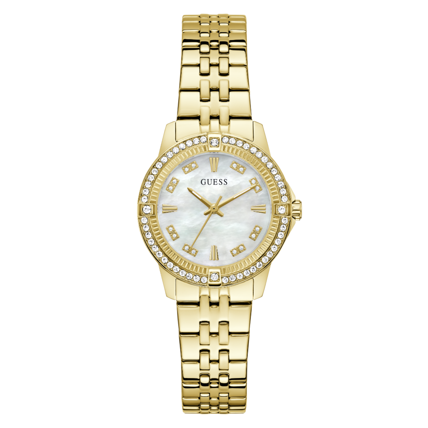 GW1027L2 GUESS Ladies Gold-Tone Analogue Watch – GW1027L2 GUESS Ladies Gold-Tone Analogue Watch by Guess Watches