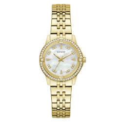 GW1027L2 GUESS Ladies Gold-Tone Analogue Watch