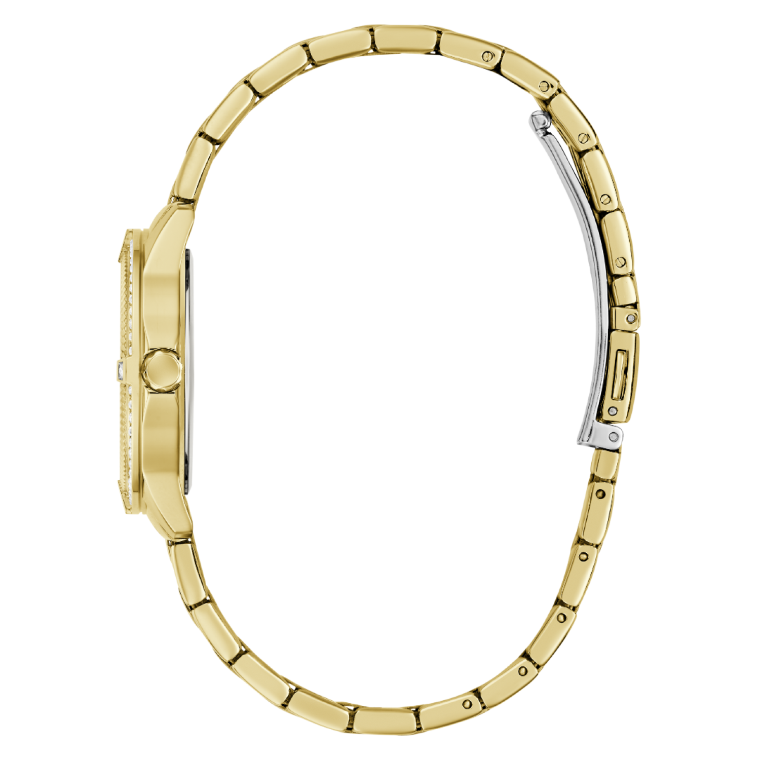 GW1027L2 GUESS Ladies Gold-Tone Analogue Watch – GW1027L2 GUESS Ladies Gold-Tone Analogue Watch by Guess Watches