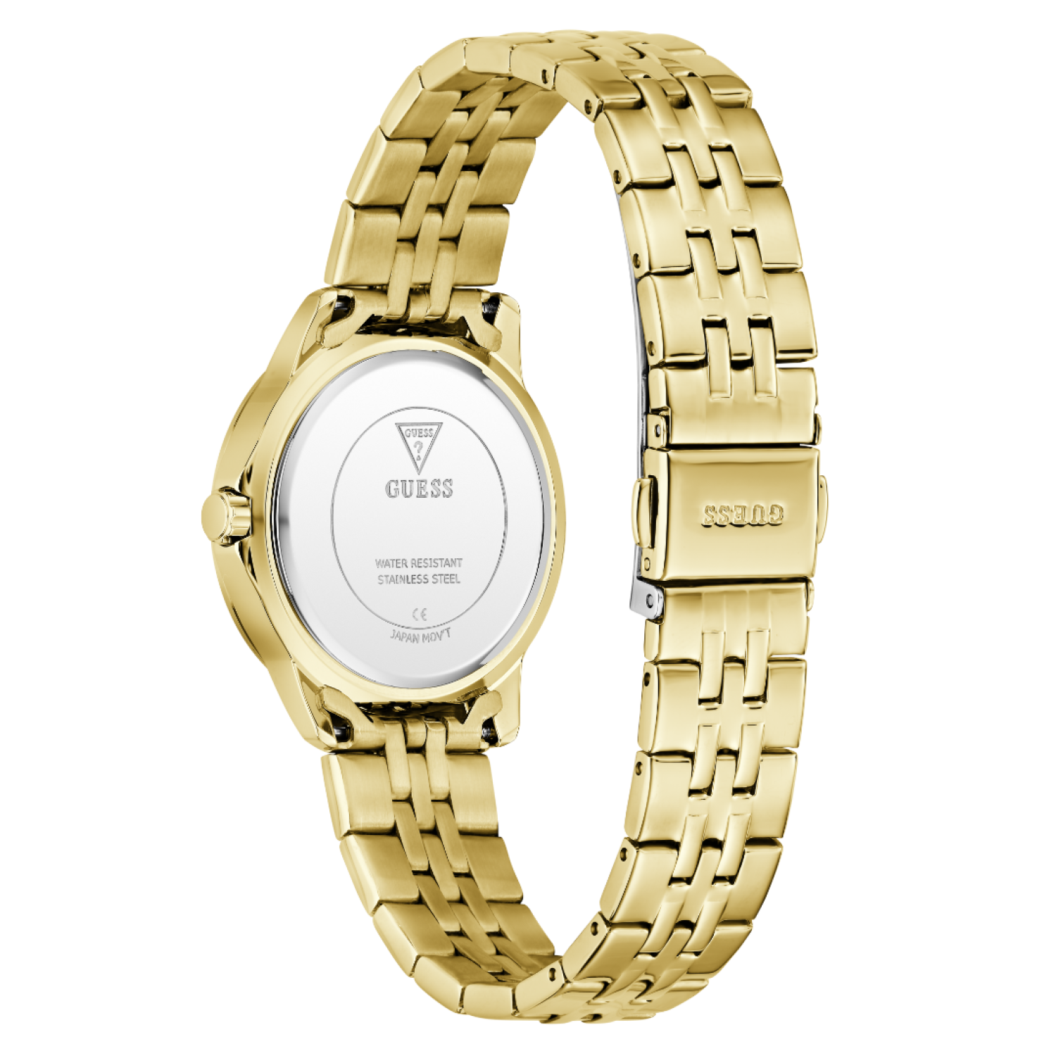 GW1027L2 GUESS Ladies Gold-Tone Analogue Watch – GW1027L2 GUESS Ladies Gold-Tone Analogue Watch by Guess Watches