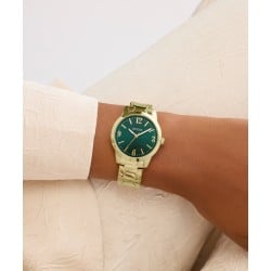 GW1028L2 GUESS Ladies Gold-Tone Analogue Watch