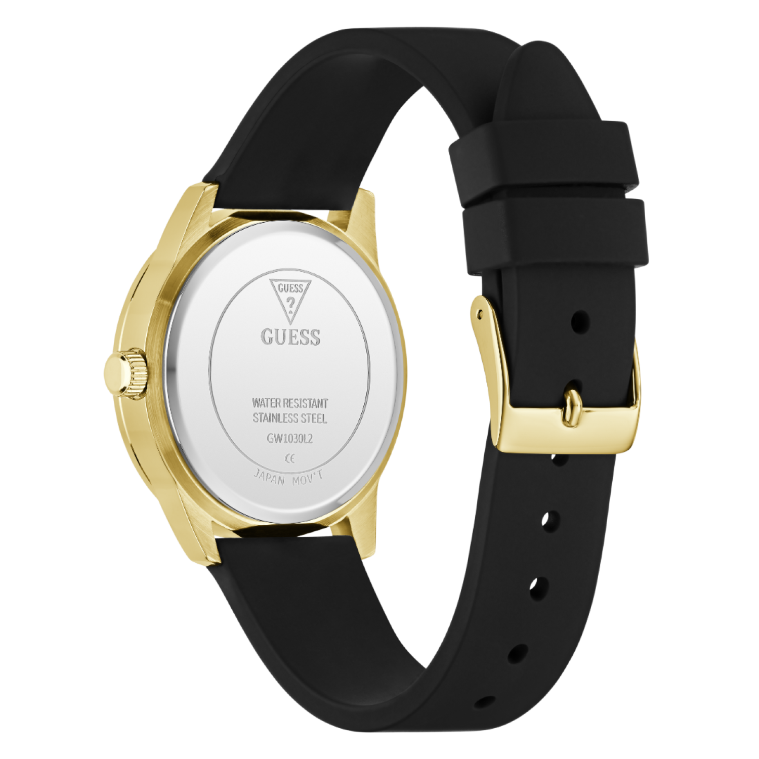 GW1030L2 GUESS Ladies Gold-Tone Analogue Watch – GW1030L2 GUESS Ladies Gold-Tone Analogue Watch by Guess Watches