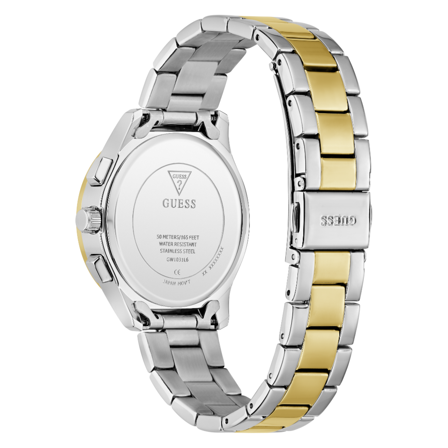 GW1031L6 GUESS Ladies Two-Tone Multi-Function Watch – GW1031L6 GUESS Ladies Two-Tone Multi-Function Watch by Guess Watches