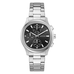 GW1048G1 GUESS Mens Silver-Tone Multi-Function Watch