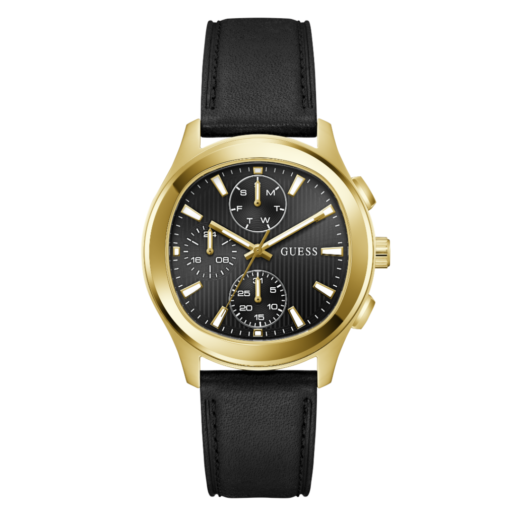 GW1049G2 GUESS Mens Gold-Tone Multi-Function Watch | Buy Now at