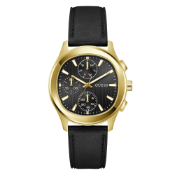 GW1049G2 GUESS Mens Gold-Tone Multi-Function Watch