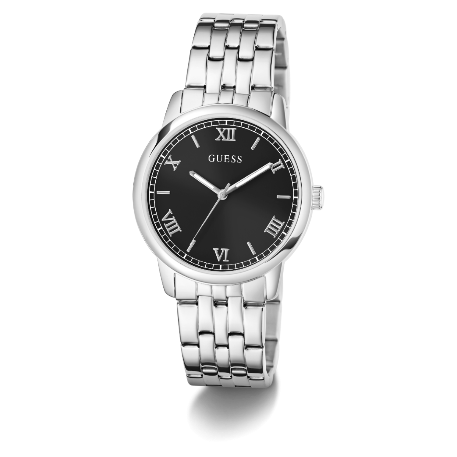GW1053G1 GUESS Mens Silver-Tone Analogue Watch – GW1053G1 GUESS Mens Silver-Tone Analogue Watch by Guess Watches