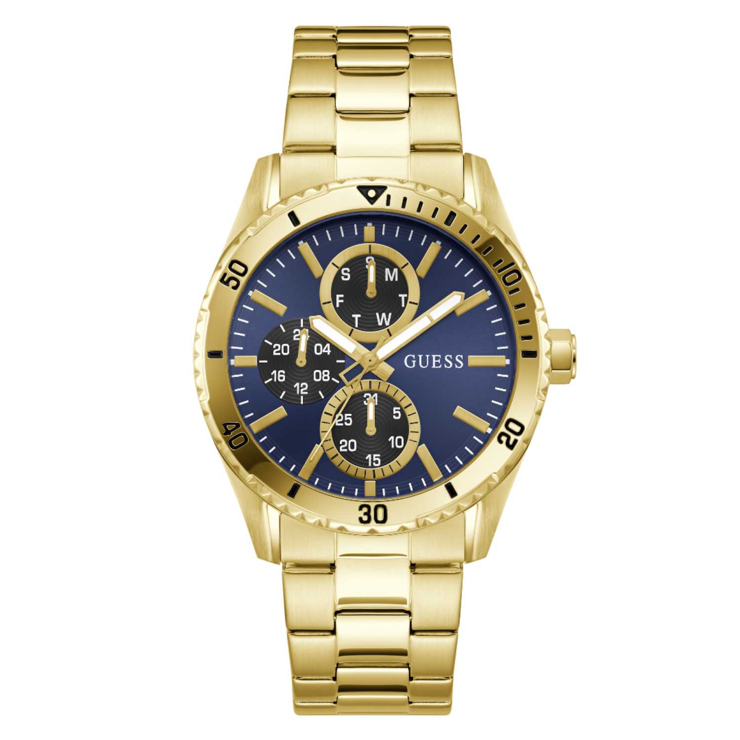 GW1061G2 GUESS Mens Gold-Tone Multi-Function Watch – GW1061G2 GUESS Mens Gold-Tone Multi-Function Watch by Guess Watches