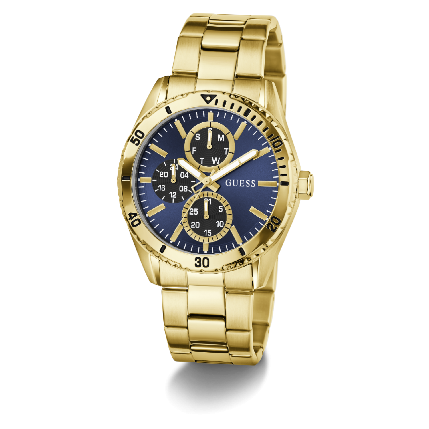 GW1061G2 GUESS Mens Gold-Tone Multi-Function Watch – GW1061G2 GUESS Mens Gold-Tone Multi-Function Watch by Guess Watches