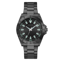 GW1064G3 GUESS Mens Black Analogue Watch