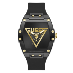 GW1072G2 GUESS Mens Black-Tone Analogue Watch