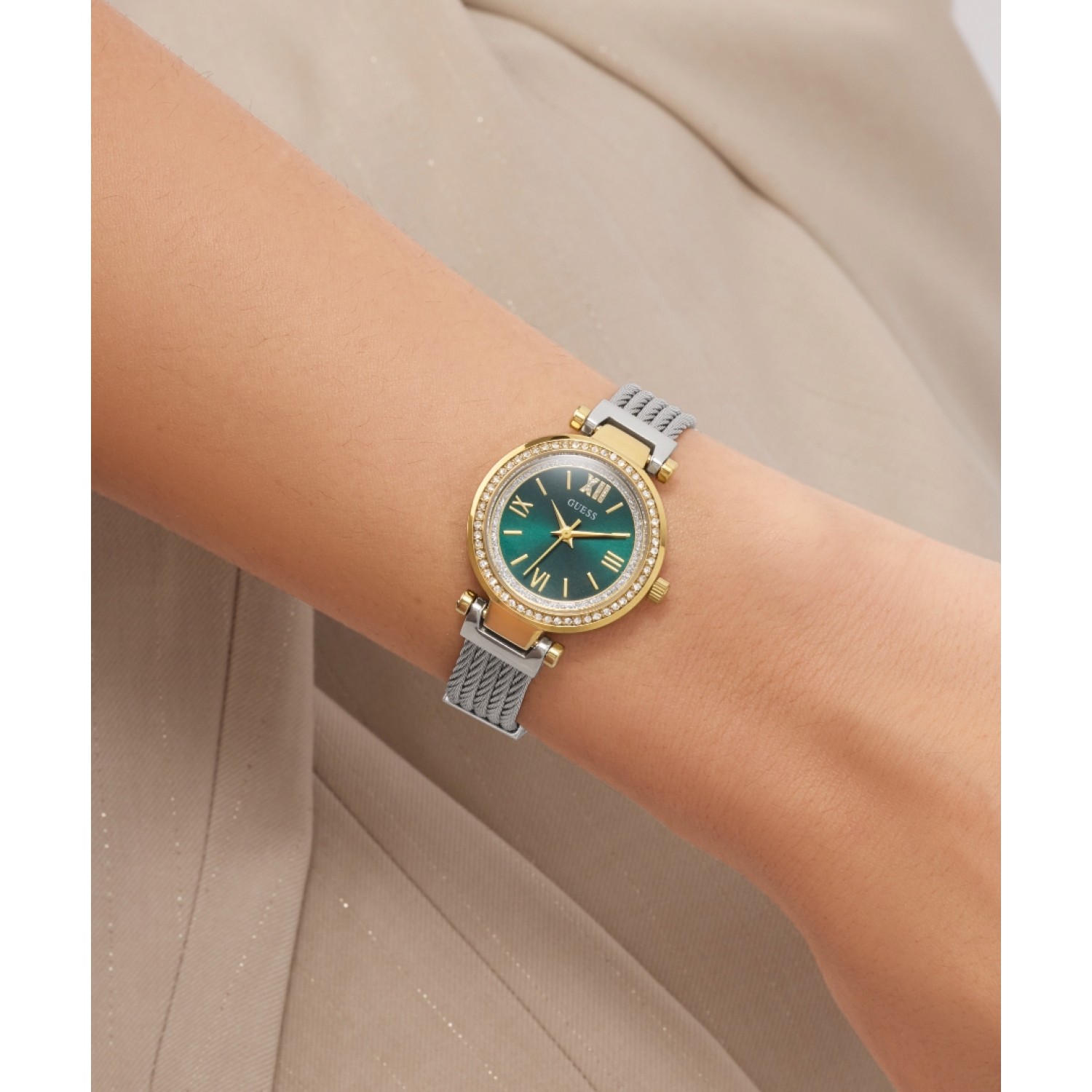 GW1076L3 GUESS Ladies Gold-Tone Multi-Function Watch – GW1076L3 GUESS Ladies Gold-Tone Multi-Function Watch by Guess Watches