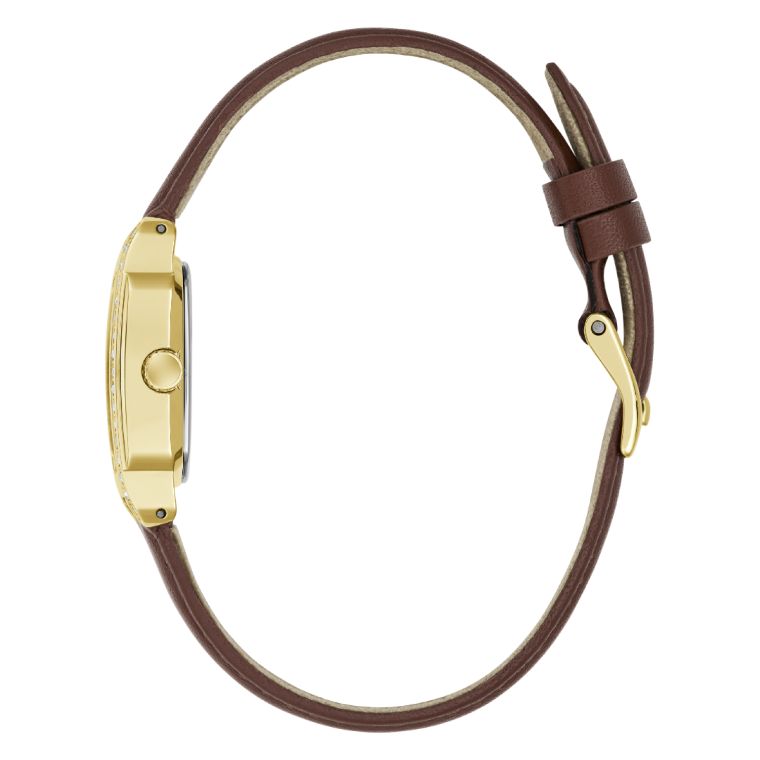 GW1097L2 GUESS Ladies Gold-Tone Analogue Watch – GW1097L2 GUESS Ladies Gold-Tone Analogue Watch by Guess Watches