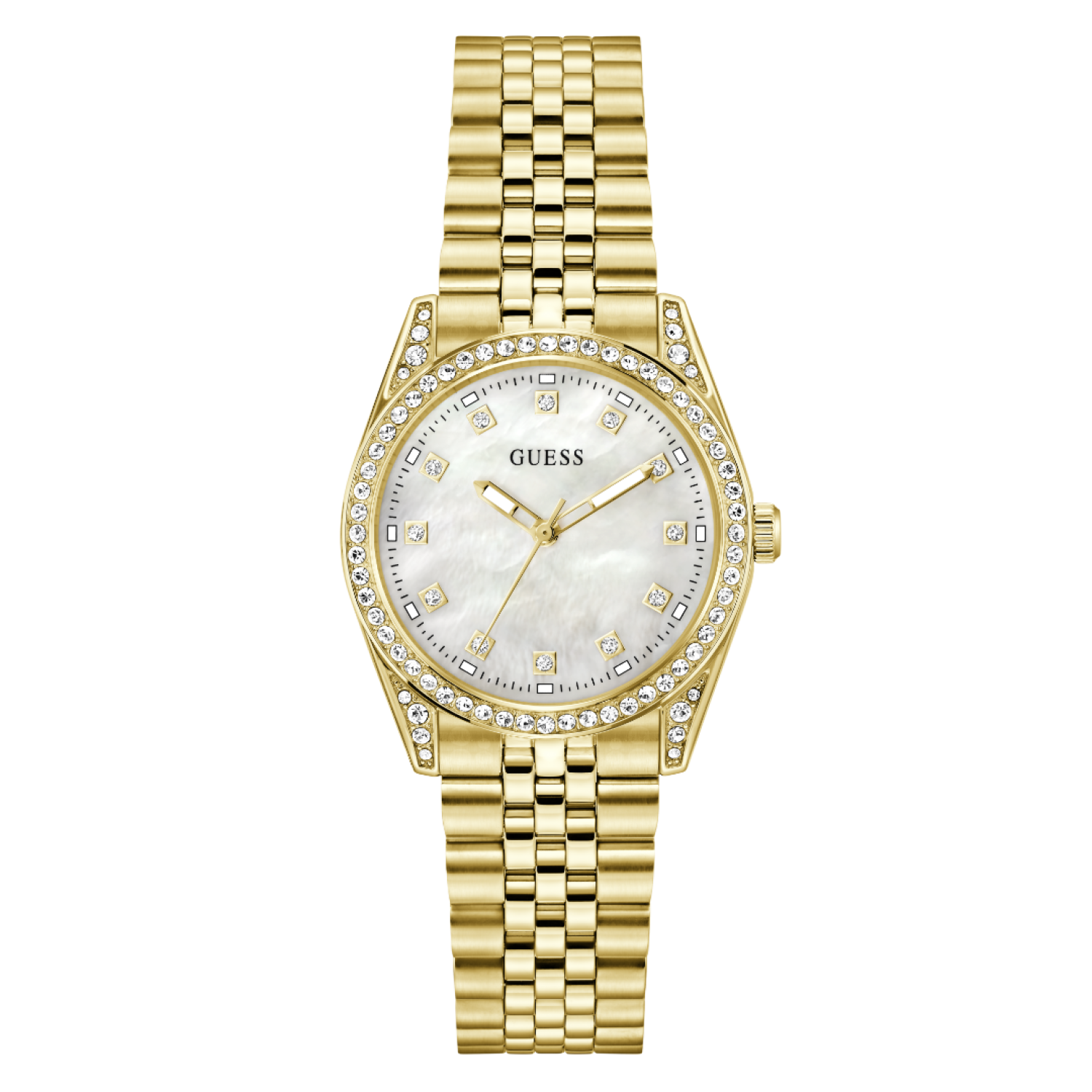 GW1099L2 GUESS Ladies Gold-Tone Analogue Watch – GW1099L2 GUESS Ladies Gold-Tone Analogue Watch by Guess Watches