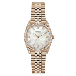 GW1099L4 GUESS Ladies Rose Gold-Tone Analogue Watch