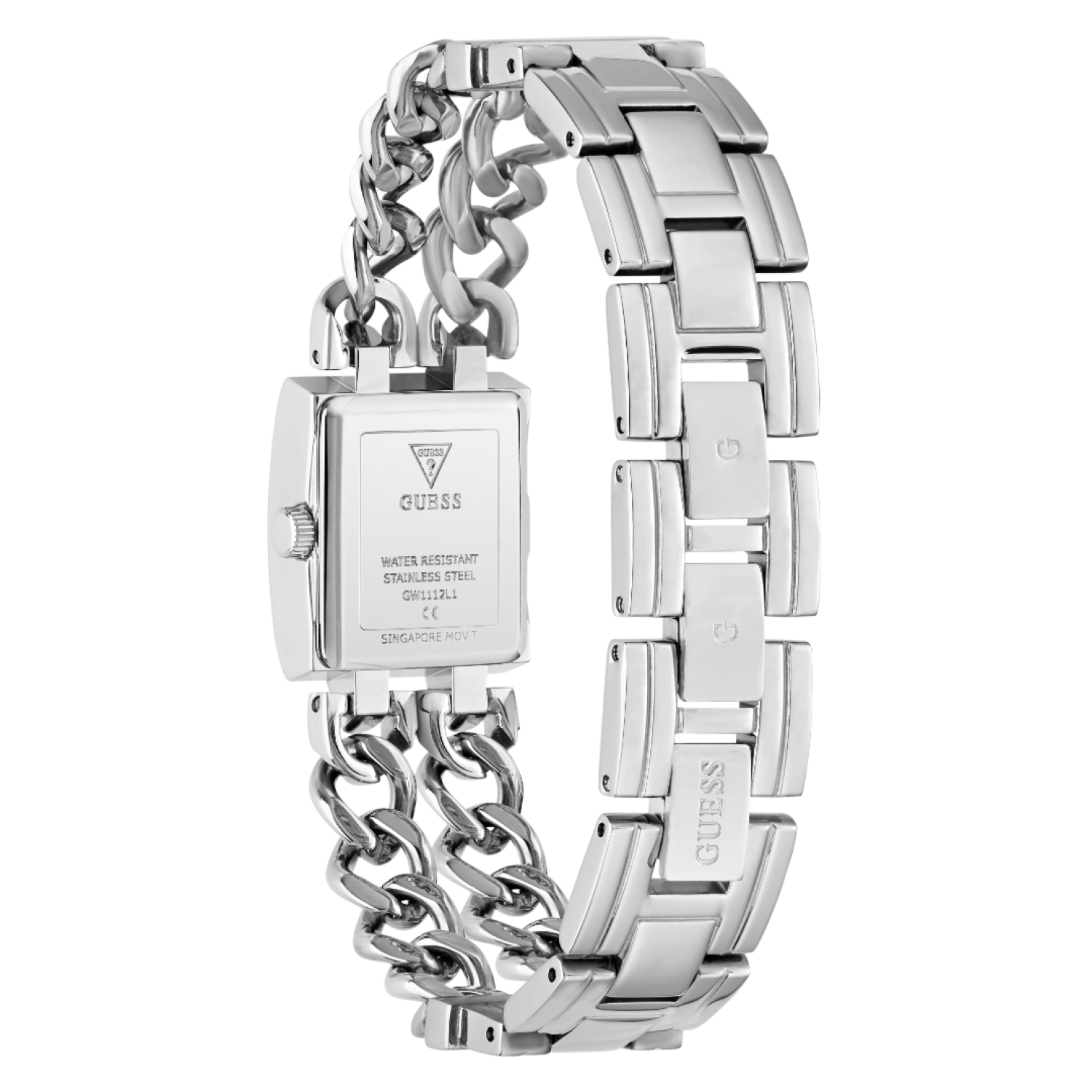 GW1112L1 GUESS Silver-Tone Analogue Watch – GW1112L1 GUESS Silver-Tone Analogue Watch by Guess Watches