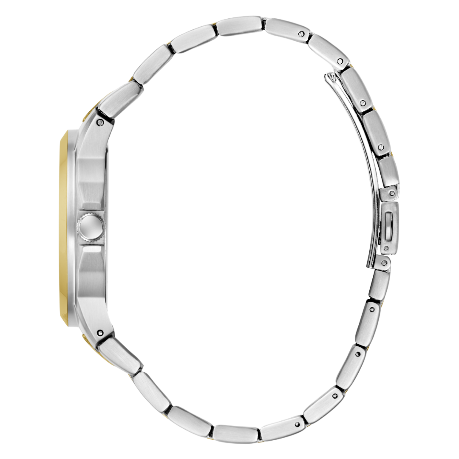 GW1121G4 GUESS Mens Two-Tone Analogue Watch by Guess Watches