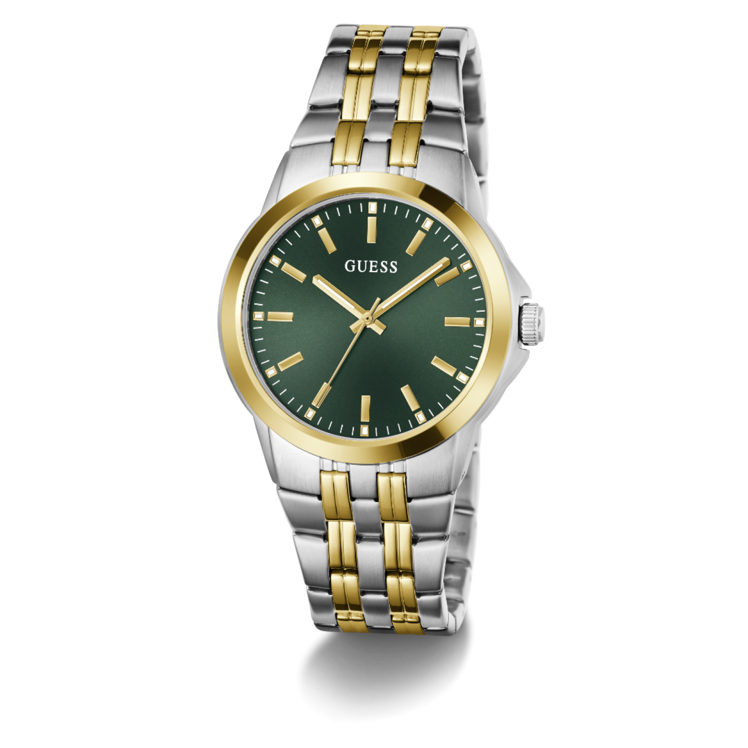 GW1121G4 GUESS Mens Two-Tone Analogue Watch by Guess Watches