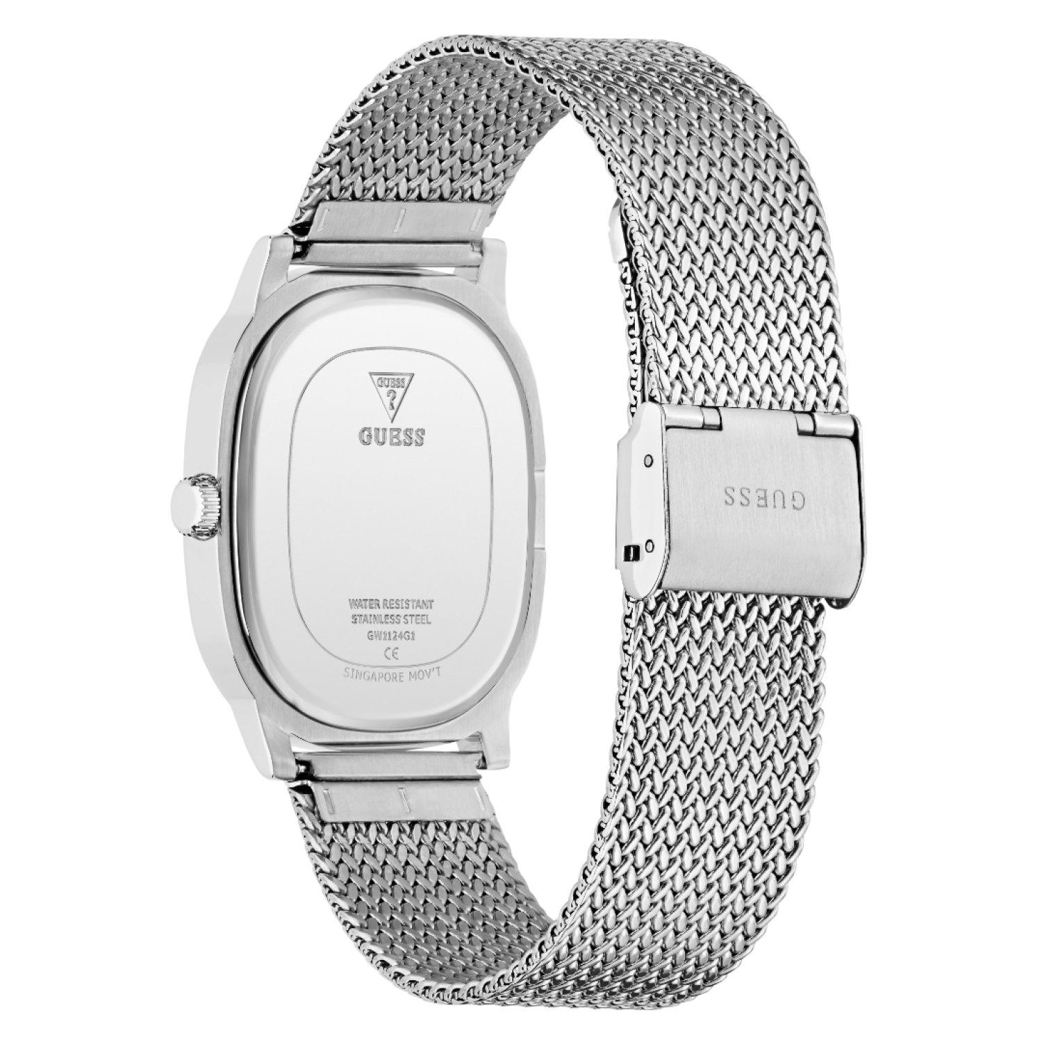 GW1124G1 GUESS Mens Silver-Tone Analogue Watch – GW1124G1 GUESS Mens Silver-Tone Analogue Watch by Guess Watches