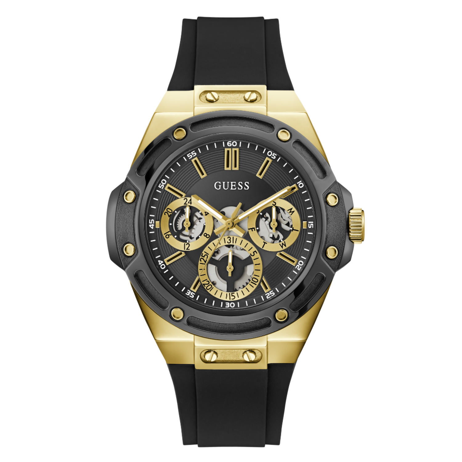 GW1132G2 GUESS Mens Black Multifunction Watch – GW1132G2 GUESS Mens Black Multifunction Watch by Guess Watches