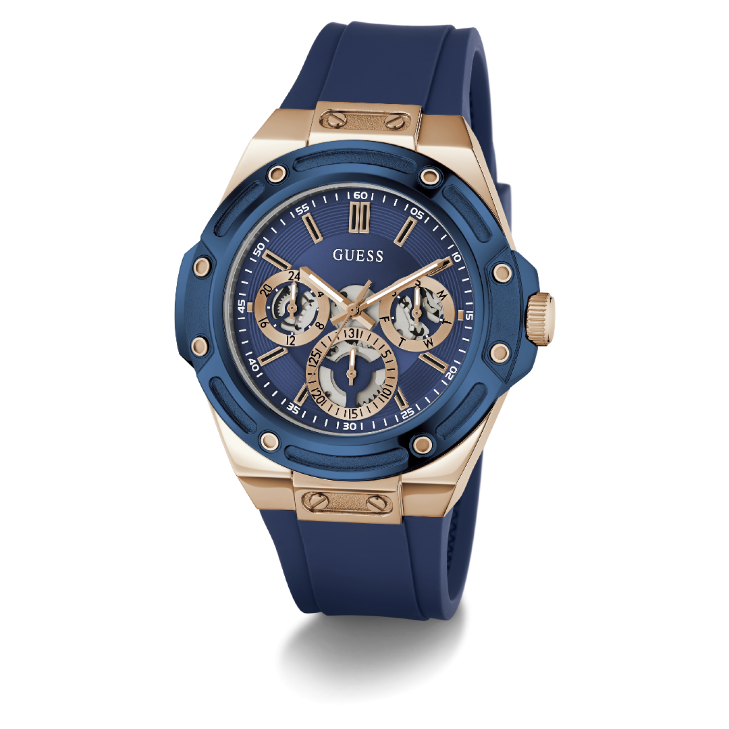 GW1132G5 GUESS Mens Rose Gold-Tone Multifunction Watch by Guess Watches