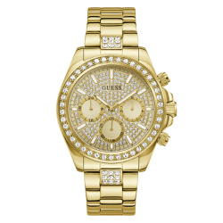 GW1136G2 GUESS Mens Gold-Tone Multifunction Watch