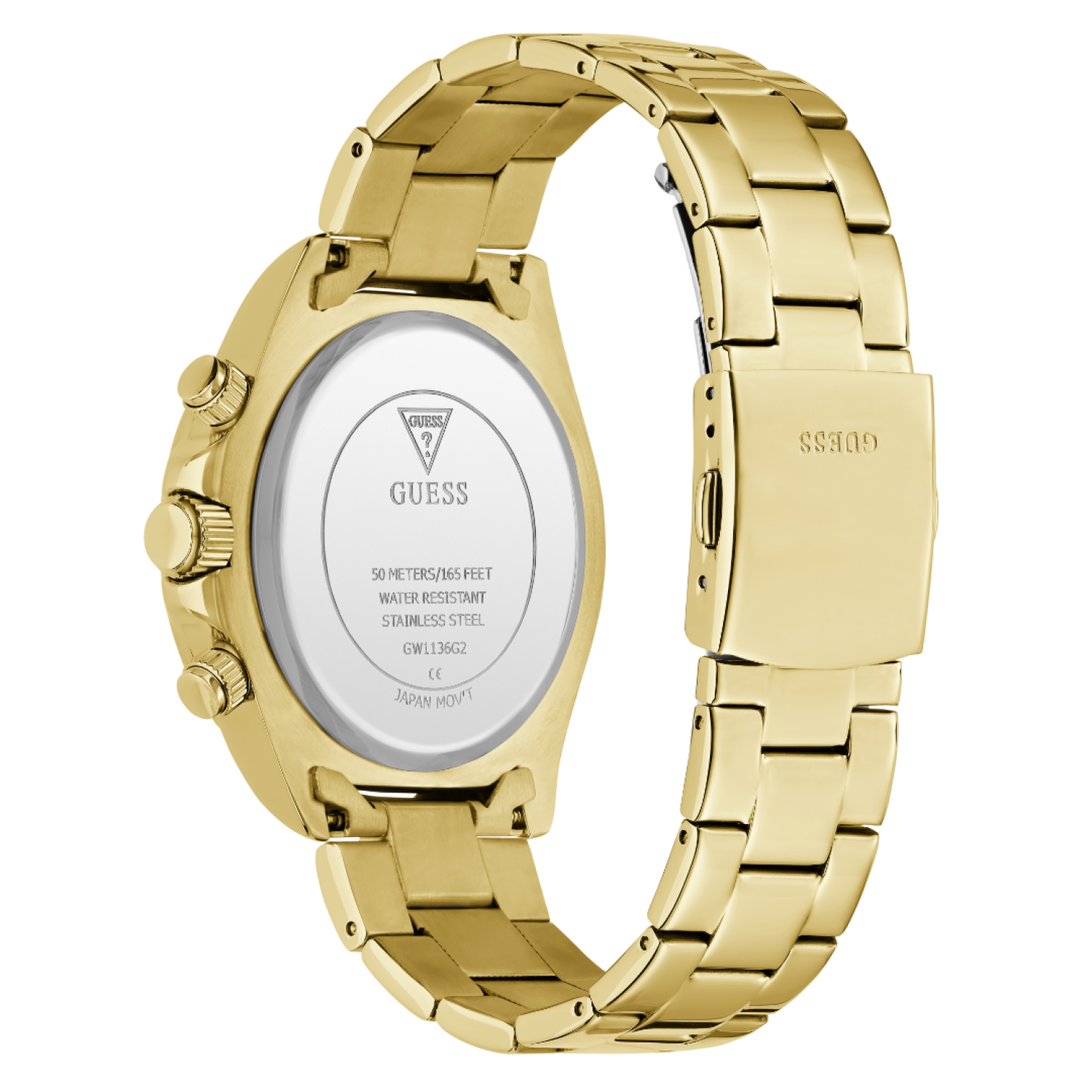 GW1136G2 GUESS Mens Gold-Tone Multifunction Watch by Guess Watches