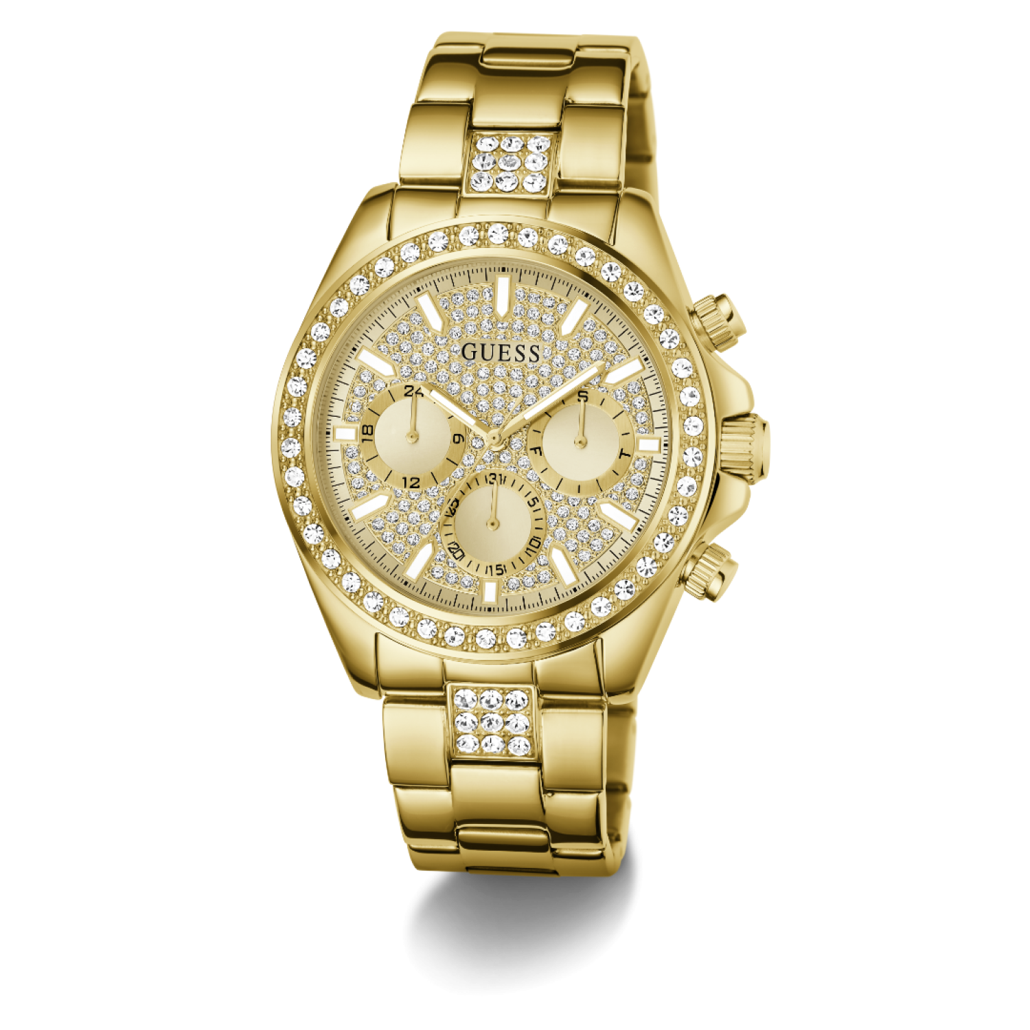 GW1136G2 GUESS Mens Gold-Tone Multifunction Watch by Guess Watches