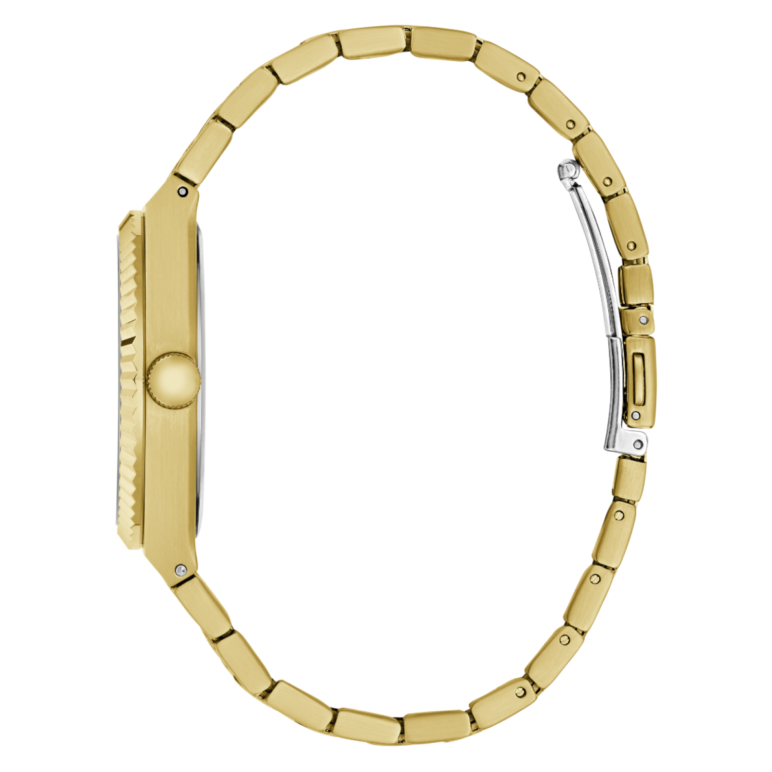 GW1153G2 GUESS Mens Gold-Tone Analogue Watch by Guess Watches
