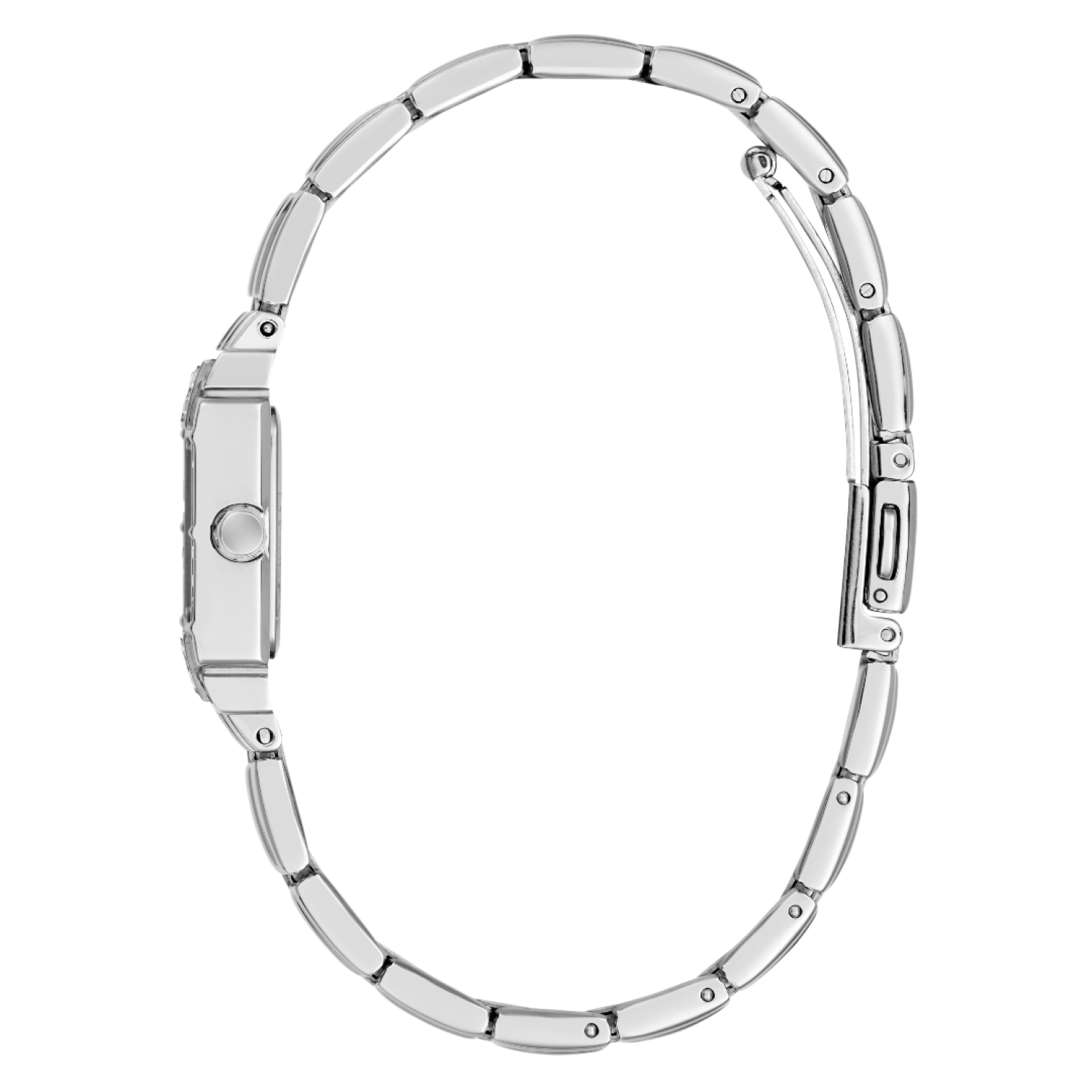 GW1157L1 GUESS Silver-Tone Analogue Watch by Guess Watches