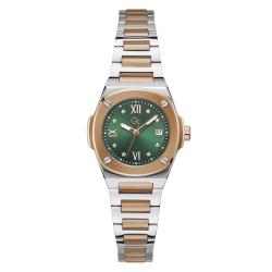 Z12001L9MF Gc Coussin Shape Lady Mini Small Size Metal 2-Tone