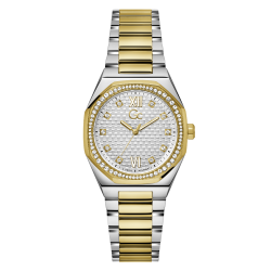 Z25002L1MF Gc Coussin Sleek Lady Mid Size Metal 2-Tone