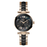 Y92004L2MF Gc Illusion Mid Size Ceramic 2-Tone Watch