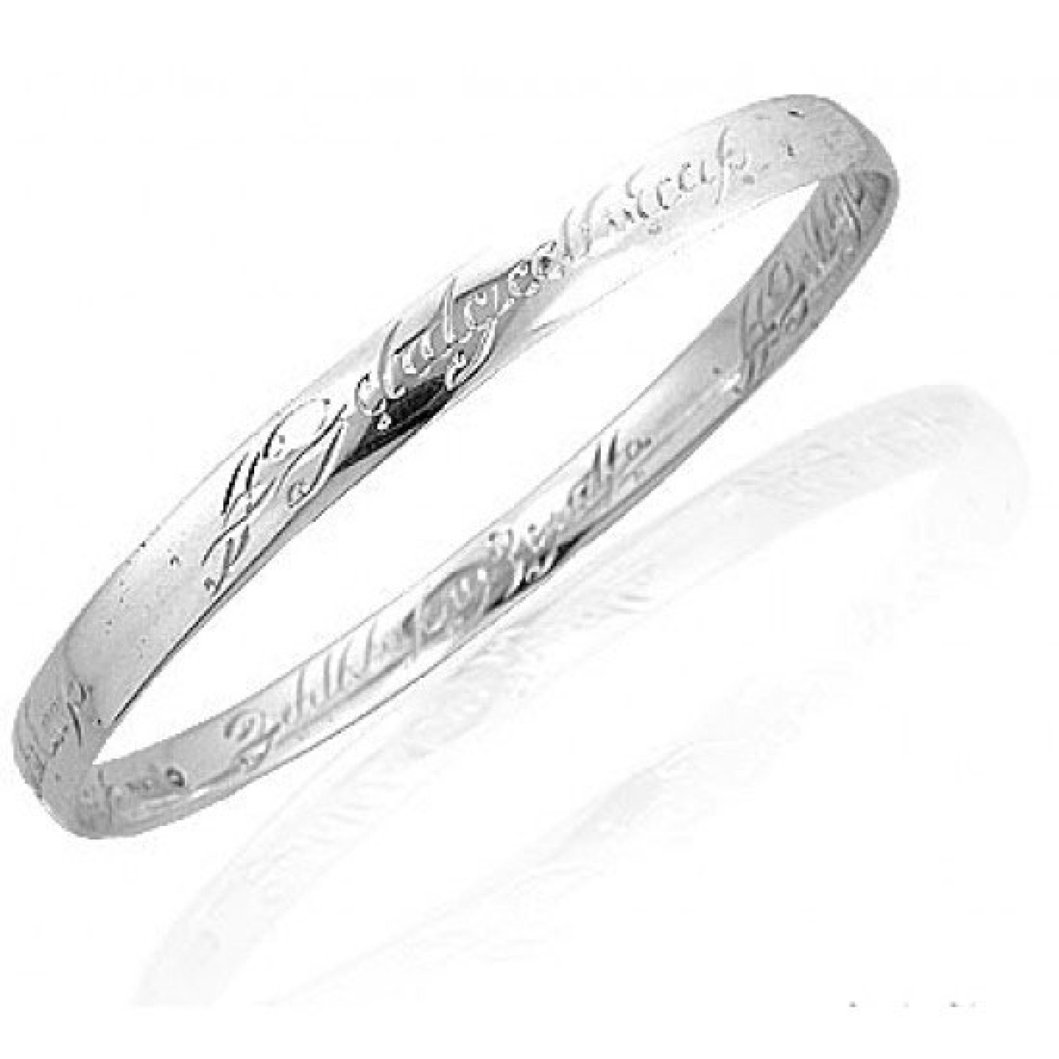 One Ring Bangle - Christies New Zealand Online LoTR Jewellery Specialist One Ring Official Bangle Engraved Elvish Script in Silver. Our Lord of the Rings Bangle has Elvish script deeply engraved which reads... One ring to rule them all One ring to find them One ring to bring them all and in the darkness bind them The @chris