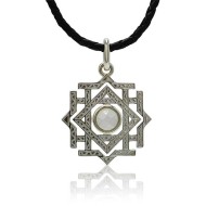 The Hobbit Arkenstone Pendant Silver