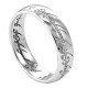 Lord of The Rings One Ring Fine Engraving Silver. One ring to rule them all,One ring to find them,One ring to bring them all and in the darkness bind them. Lightly Engraved with Elvish Runes. The Official Lord of the Rings One Ring handcrafted here in Mid