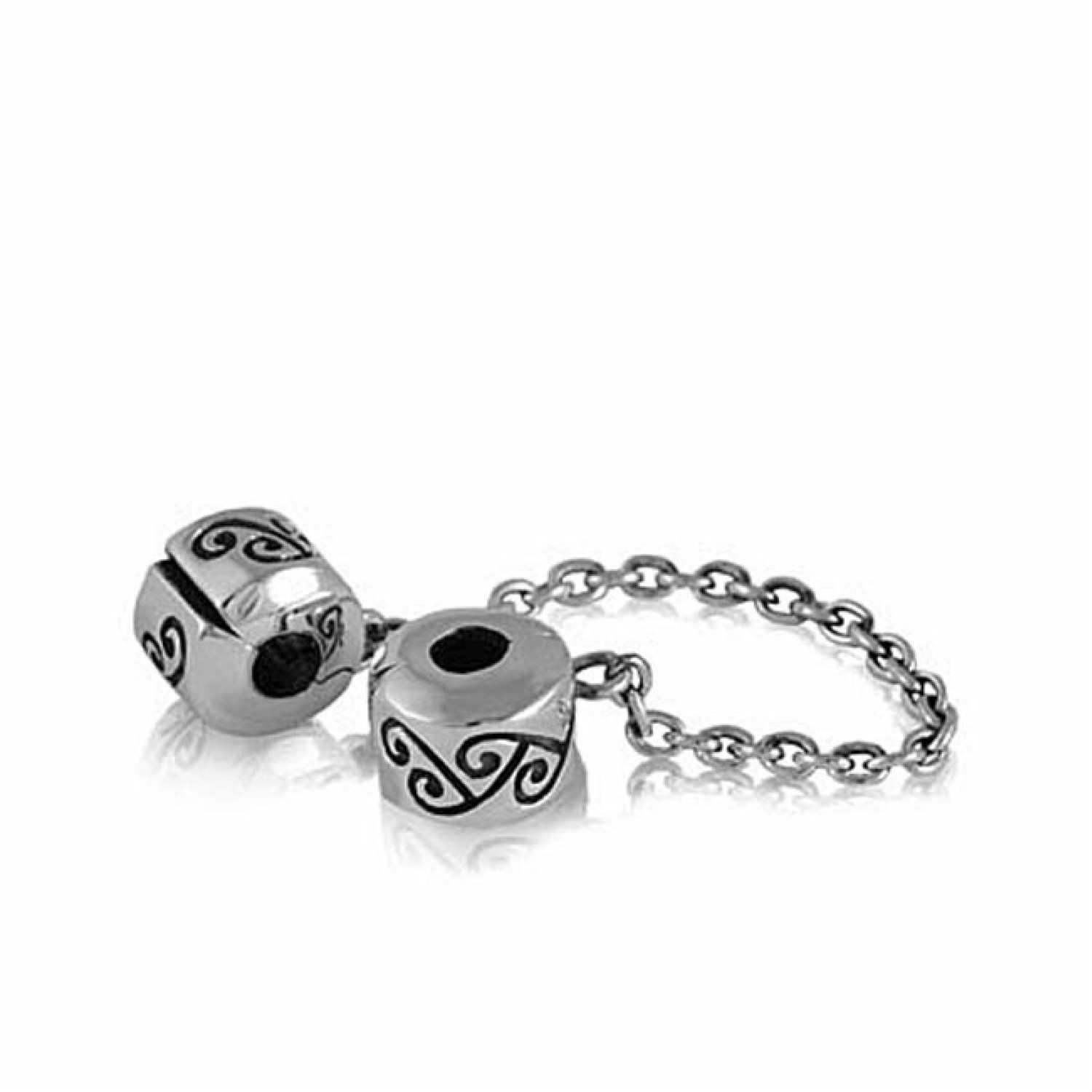 LKC021 Evolve Charms Safety Chain. Evolve Charms New Zealand Safety Chain Dont risk loosing your precious memories. Protect your investment with the Evolve Safety Chain. Sterling Silver to last a lifetime Christies exclusive 5 year guarantee Not c @christ