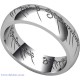 Lord of The Rings One Ring Fine Engraving Silver. One ring to rule them all,One ring to find them,One ring to bring them all and in the darkness bind them. Lightly Engraved with Elvish Runes. The Official Lord of the Rings One Ring handcrafted here in Mid