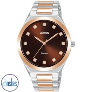 RG204WX-9 Lorus Ladies Dark Brown Dial Watch