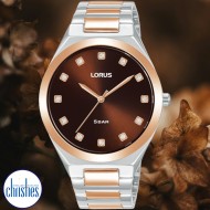 RG204WX-9 Lorus Ladies Dark Brown Dial Watch