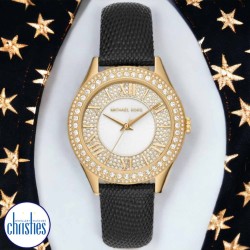 MK2988 Michael Kors Harlowe Three-Hand Black Watch