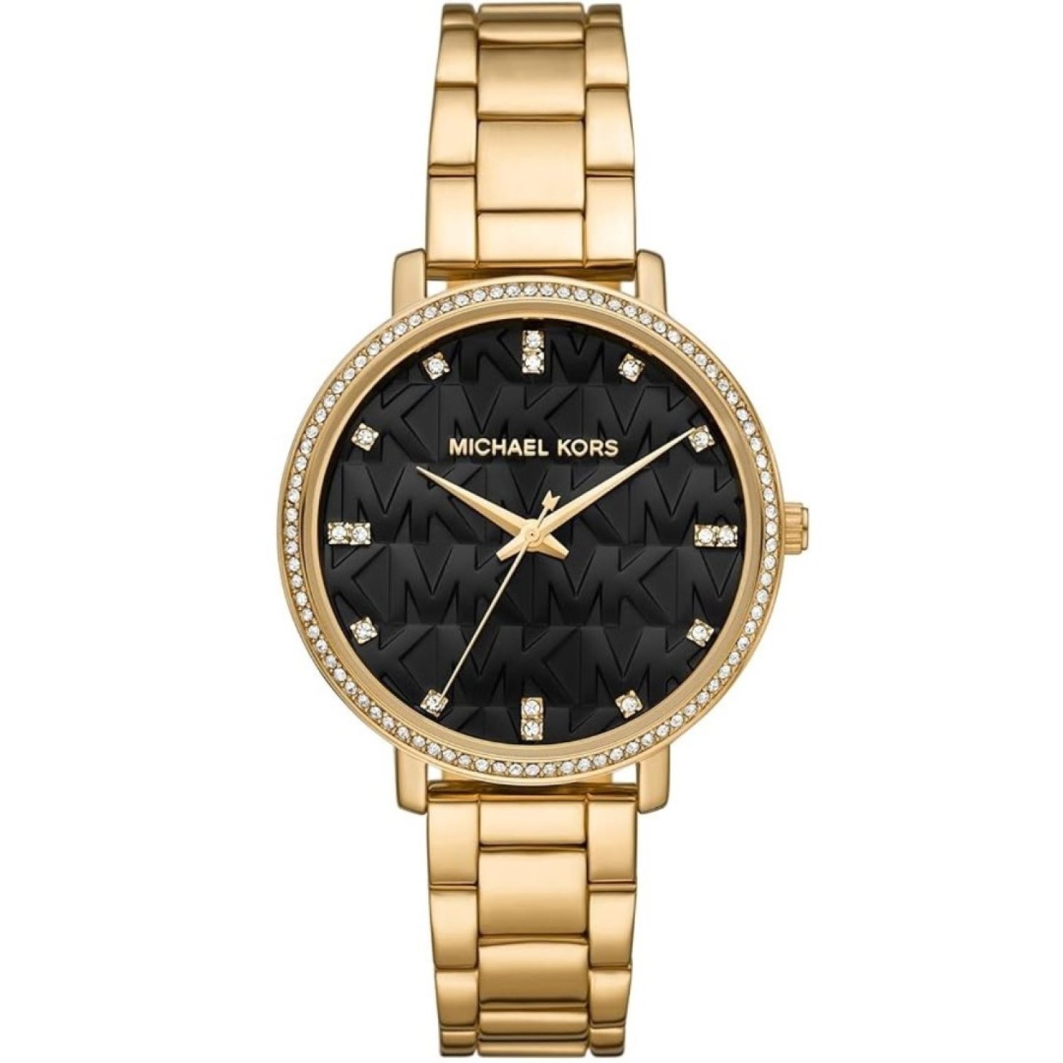 Christies Jewellery - MK4593 Michael Kors Pyper Gold-Tone Watch with Black Patterned Dial MK4593 Michael Kors Pyper Gold-Tone Watch MK4593 Michael Kors Auckland