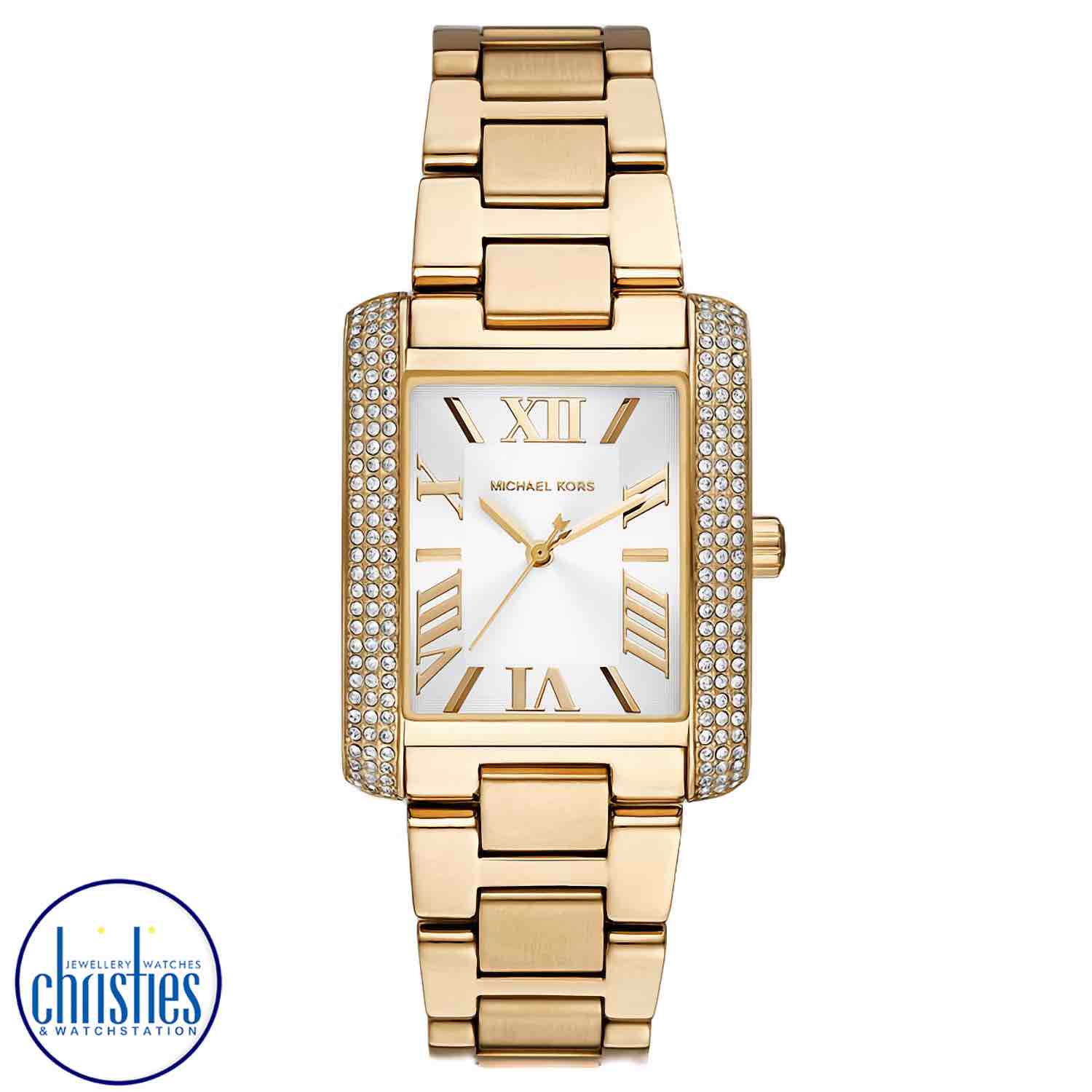 MK4643 Michael Kors Emery Three-Hand Gold Tone Watch. MK4643 Michael Kors Emery Three-Hand Gold Tone WatchAfterpay - Split your purchase into 4 instalments - Pay for your purchase over 4 instalments, due every two weeks.