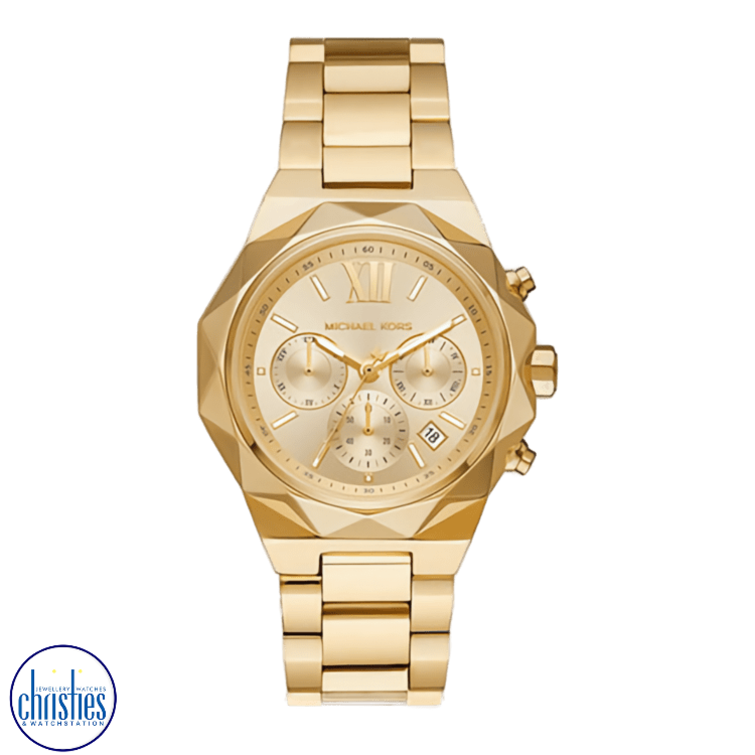 MK4690 Michael Kors Raquel Chronograph Gold Tone Watch. The Raquel MK4690 is a stunning timepiece that combines functionality with sophisticated style.