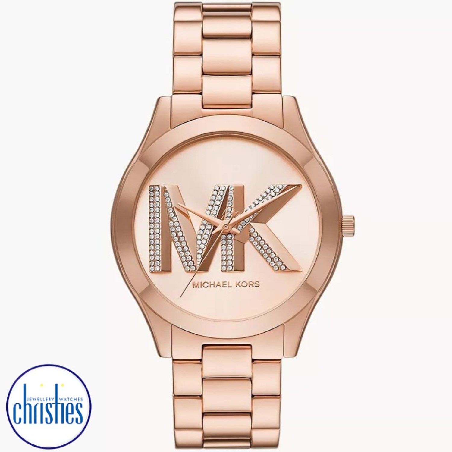 Christies Jewellery - MK4733 Michael Kors Slim Runway Rose-Gold Tone Watch Watches Auckland NZ MK4733 Michael Kors Slim Runway Rose-Gold Tone Watch MK4733 Watches Auckland