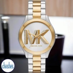 MK4735 Michael Kors Slim Runway Two-Tone Watch