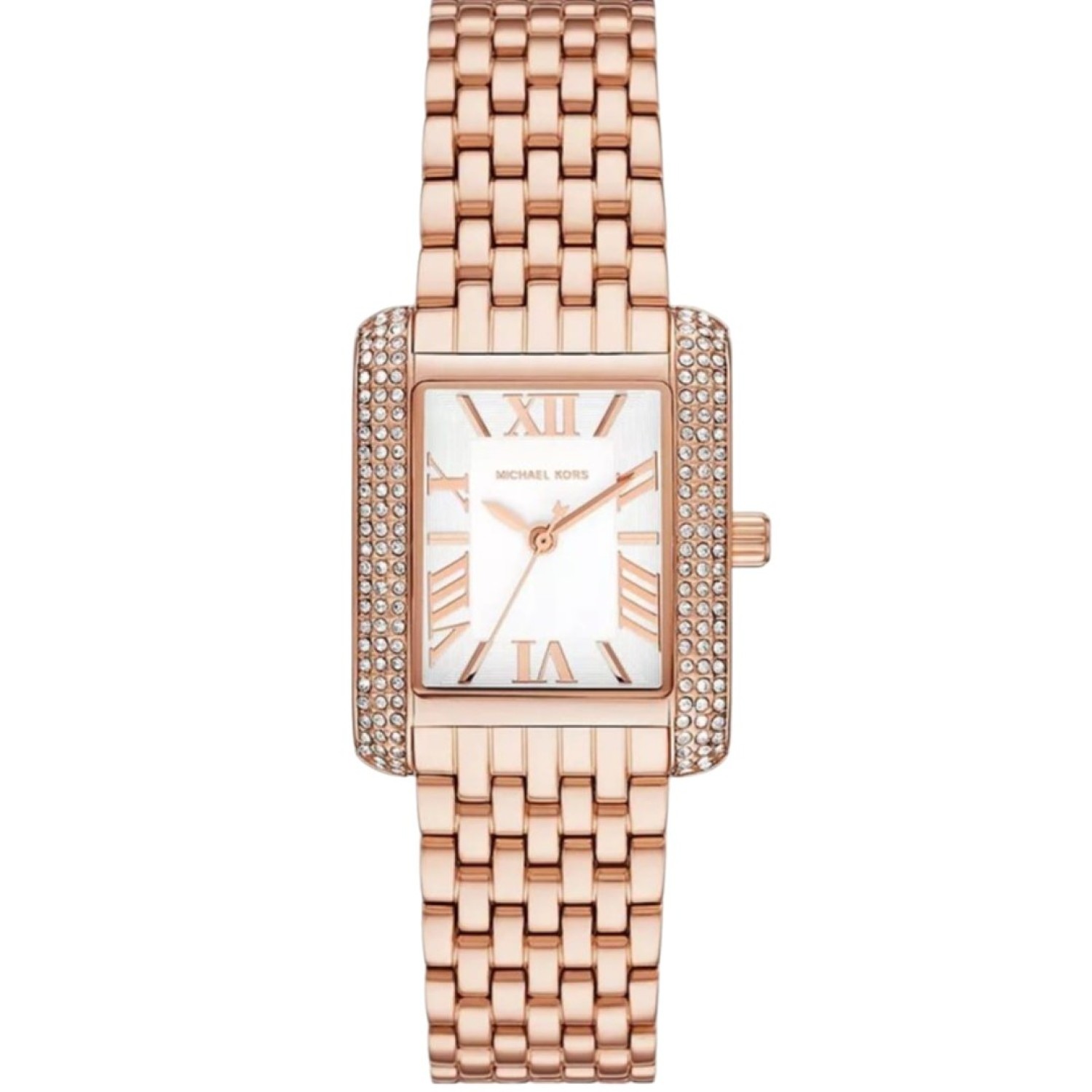 Christies Jewellery - MK4743 Michael Kors Emery Three-Hand Rose Gold Watch Auckland NZ MK4743 Michael Kors Emery Three-Hand Rose Gold Watch with White Mother of Pearl Dial
